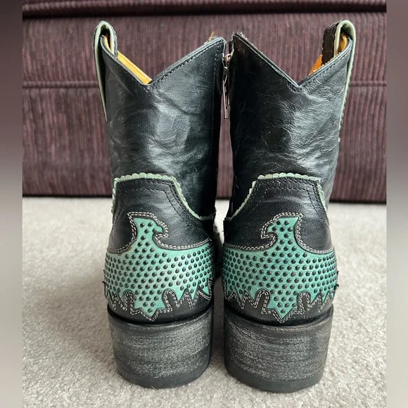 Old Gringo 7.5 B Iron Eagle Western Cowboy Boots Ankle Booties mother day - Picture 5 of 6